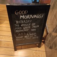 Waste track at Scandic Simonkenttä in Helsinki