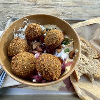 Falafel Bowl   at Nordisk Falafel in Copenhagen
