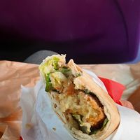 Falafel wrap at Falafel To Go in Glasgow