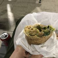 The boy  at Falafel To Go in Glasgow