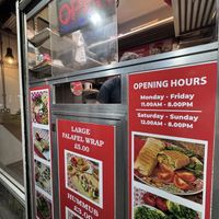 Huge   at Falafel To Go in Glasgow