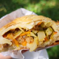 Vegan Pastie at La Panella in Preston