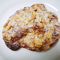Almond Crossiant at La Panella in Preston