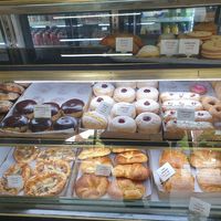 Display cabinet at La Panella in Preston