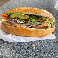 Tofu ham roll at La Panella in Preston