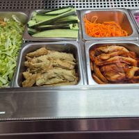 Banh mi counter at La Panella in Preston