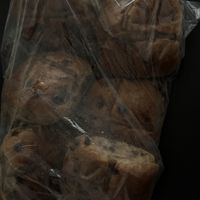 Hot buns - chocolate chip  at La Panella in Preston