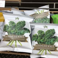 Kale crisps vegan  at Pret A Manger - Gare de Lyon in Paris