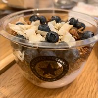 Yogurt (coconut) at Pret A Manger - Rue des Petits Champs in Paris