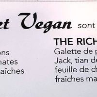 Vegan burger with very good french fries ! at HD Diner - Chatelet in Paris