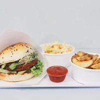 vegan combo at Krowarzywa in Wroclaw