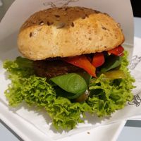 Beyond burger at Krowarzywa in Wroclaw