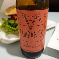 Guarana soft drink at Krowarzywa in Wroclaw