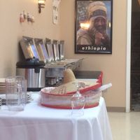Inside buffet Sundays at Addis Ababa in Rochester