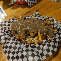 poutine!  at The Hogtown Vegan in Toronto