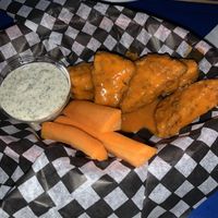 Buffalo wings and dill ranch at The Hogtown Vegan in Toronto