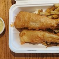 Phish and chips at The Hogtown Vegan in Toronto