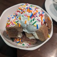 Birthday cake parfait at The Hogtown Vegan in Toronto