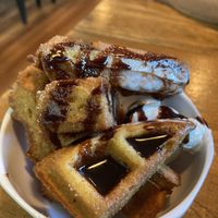 Waffle sticks  at The Hogtown Vegan in Toronto