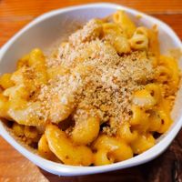 Mac and cheese side at The Hogtown Vegan in Toronto