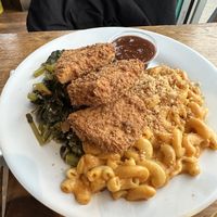 Southern combo  at The Hogtown Vegan in Toronto