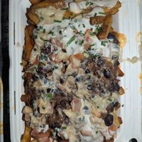 Chilling Fries at The Hogtown Vegan in Toronto