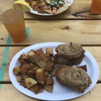 French Toast Sliders at The Hogtown Vegan in Toronto