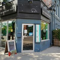 Outside view of the Hogtown Vegan at The Hogtown Vegan in Toronto