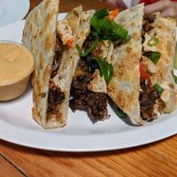 Quesadilla at The Hogtown Vegan in Toronto