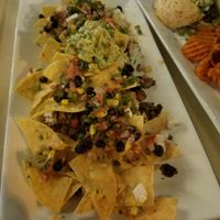 Vegan nachos at Brixens in Albuquerque