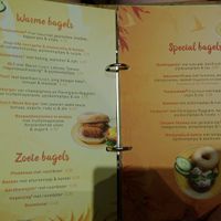 Menu at Bagels & Beans in Venlo