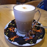Mushroom Soy Latte (vegan) at Bagels & Beans in Venlo