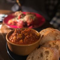 Chilli & Baguette at hallogallo in Tokyo