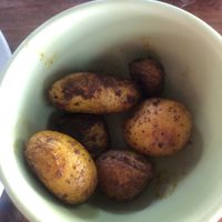 Papas  at Choux Choux Cafe in Playa Del Carmen