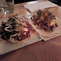 Tacos at Taps & Tacos in Port Moody