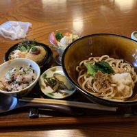 Essa opção é vegetariana muito bom e barato  at Komochiduki in Izumo