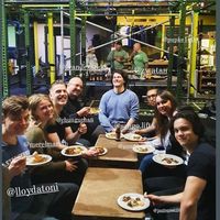 Catering for the aftermath of the mockmeet at vegan gym @staalenkracht. at Backstage Vegan Kitchen in Rotterdam