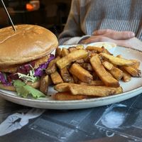 Burger  at Backstage Vegan Kitchen in Rotterdam