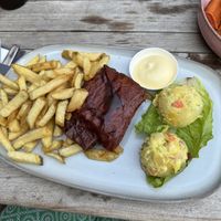 Marble Spareribss  at Backstage Vegan Kitchen in Rotterdam