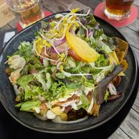 Kebab bowl at Backstage Vegan Kitchen in Rotterdam