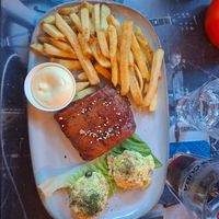 Marble spare ribbs at Backstage Vegan Kitchen in Rotterdam