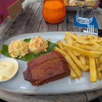 Marble spareribs at Backstage Vegan Kitchen in Rotterdam