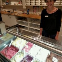 friendly service! at Sweetaly Gelato in Salt Lake City