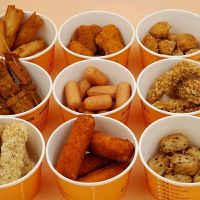 fried snacks at Small Eat Cafe in Ipoh