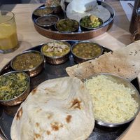 Deux thalis   at Hindusthali in Montreal