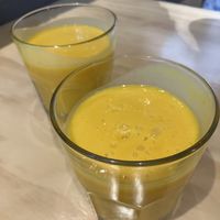Lassi à la mangue   at Hindusthali in Montreal