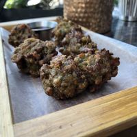 Bouchées de lentilles at Hindusthali in Montreal