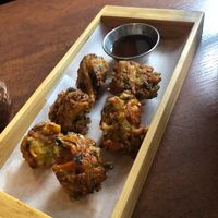 Pakora  at Hindusthali in Montreal