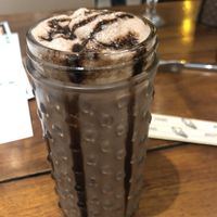 Chocolate milkshake - so creamy! at The VOV in Negombo