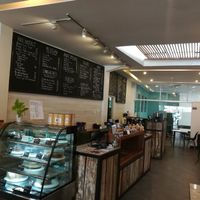 Inside at Common Grounds Cafe in Vientiane